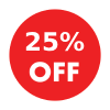 25% Off