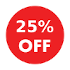 25% Off
