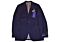 Giles & Jasper Navy Modern Fit Wool Sport Coat 122210DAB