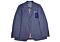 Giles & Jasper Blue Modern Fit Stretch Sport Coat 125800DAB