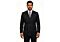 Mazari Black Solid Modern Fit Double Breasted Suit 1500 Slam