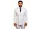 Mazari White Solid Modern Fit Double Breasted Suit 1500 Slam
