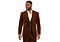 Vitali Chestnut Brown Corduroy Slim Fit Vested Suit 1616 Chestnut