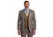 Steve Harvey Reserve Grey Plaid Modern Fit Vested Suit 226706SHS