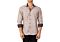 BC Collection Men's Floral Print Long Sleeve Sport Shirt 232326 White