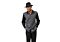 Montique Men's Walking Leisure Suit 2 Piece Set 2477 Black/White