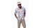 Montique Men's Walking Leisure Suit 2 Piece Set 2502 Kahki