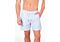 Foreversobe Men's Striped Palms Print Swim Shorts 253110 Blue