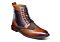 Stacy Adams Finnegan 25427 Wingtip Men's Dress Lace Boot Olive Multi