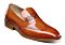Stacy Adams Pryce 25486 Wingtip Perforated Slip-On Men's Dress Shoe  Tan/Black