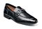 Stacy Adams Feronte 25623 Moc Toe Slip On Men's Dress Shoe  Black