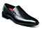 Stacy Adams Aiden 25655 Moc Toe Slip On Men's Dress Shoe  Black