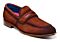 Stacy Adams Burke 25676  Moc Toe Saddle Slip-On Men's Dress Shoe  Copper Suede