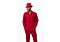 Montique Men's Walking Leisure Suit 2 Piece Set 2568 Red
