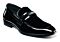 Stacy Adams Spratley 25686 Moc Toe Slip On Men's Dress Shoe  Black