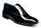 Stacy Adams Concorde II 25721 Cap Toe Oxford Men's Dress Shoe  Black Patent