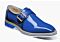 Stacy Adams Bartram 25724 Plain Toe Monk Strap Men's Dress Shoe  Blue