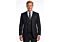 Michael Adam Black Tonal Windowpane Modern Fit Vested Suit 3504 Paris