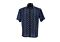 Bassiri Uomo Men's Fashion Print Short Sleeve Sport Shirt 5144 Blue