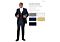 Stacy Adams 5944-007 Bud White Solid Vested Men's Fashion Suit