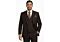 Mazari Chocolate Brown Solid Modern Fit Vested Suit 6100 Berlin