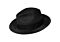 Bailey 1922 Hats 81749BH Max Braid Fedora Black