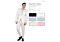 Blu Martini 9046-807 Snap T White Tonal Paisley Fashion Suit
