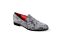 After Midnight Plain Toe Slip-On Smoking Shoe 7046 Silver