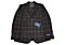 Bellucci Trends Men's Navy Windowpane Tailored Fit Sport Coat B241 Mario