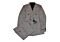 Bellucci Trends Black Houndstooth Double Breasted Modern Fit Suit B293 Elio