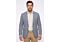 Bellucci Trends Men's Blue Plaid Tailored Fit Sport Coat B245 Mario