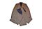 Bellucci Trends Tan Houndstooth Tailored Fit Vested Fashion Suit B132 Gio