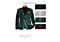 Blu Martini 9520 Party Modern Fit Velour Sport Coat Burgundy