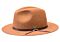 Bruno Capelo Hats BR Broadway Australian Wool Fedora Cognac