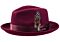 Bruno Capelo Hats UN Giovani Australian Wool Fedora Wine