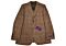 Canuti Men's Brown/Purple Plaid Modern Fit Sport Coat C-226 Jameson