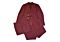 Canuti Burgundy Pin Stripe Modern Fit Vested Suit C-391 Carmine