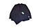 Canuti Luxury Wool Men's Navy Tonal  Plaid Modern Fit Suit CL-BW130 Tasso