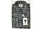 Cigar Couture Men's Tribal Print Short Sleeve Sport Shirt PC-144 Black