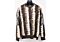 Cigar Couture Men's Chenille Crew Neck Sweater SC-432 Brown