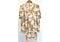 Cigar Couture Men's Short Sleeve Shirt & Shorts Set CS-487 Gold
