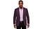 Cigar Couture Signature Men's Flannel Sport Coat J-7107 Purple