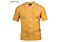 Prestige Original Men's Tonal Wavy Knit Short Sleeve Shirt CMK-302 Maize