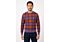 Cigar Couture Signature Window Plaid Crew Neck Sweater CR-621 Lavender