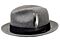 Bruno Capelo Hats CR Crown Royal Australian Wool Fedora Heather Grey