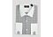 Steven Land Black Houndstooth French Cuff Dress Shirt Rees DS2422