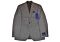 Giles & Jasper Grey Modern Fit Wool Sport Coat 124269DAB