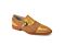 Giovanni Avon Cap Toe Buckle Men's Dress Shoe  Scotch/Tan