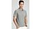 Jack & Mark Men's Ultra Slim Fit Short Sleeve Polo Golf Shirt HR01 Grey