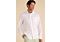 Inserch Men's Modern Fit Linen Long Sleeve Shirt LS880 White